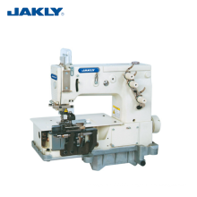 JK2000C Industrial Double Needle Fat-Bed Making Belt Loop Sewing Machine Garment Machinery